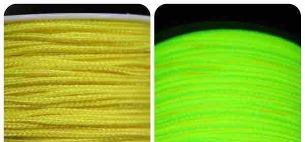 (image for) NeonYellowBlacklightMicroParacord